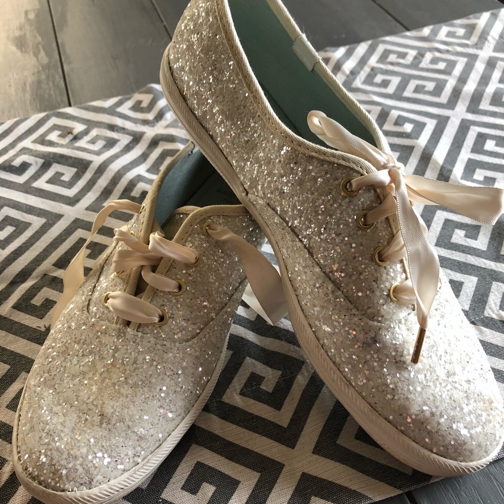 Kate Spade Glitter Keds